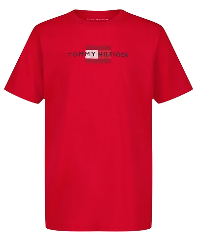 Tommy Hilfiger Boys' 8-20 Linear Flag Short-Sleeve T-Shirt