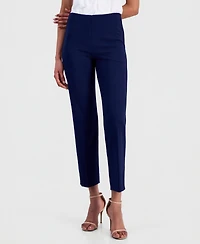 Anne Klein Women's Pull-On Hollywood Waist Straight Ankle Pants