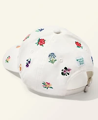 Macy's Flower Show Scattered Flower Embroidery Baseball Cap, Macy's Exclusive