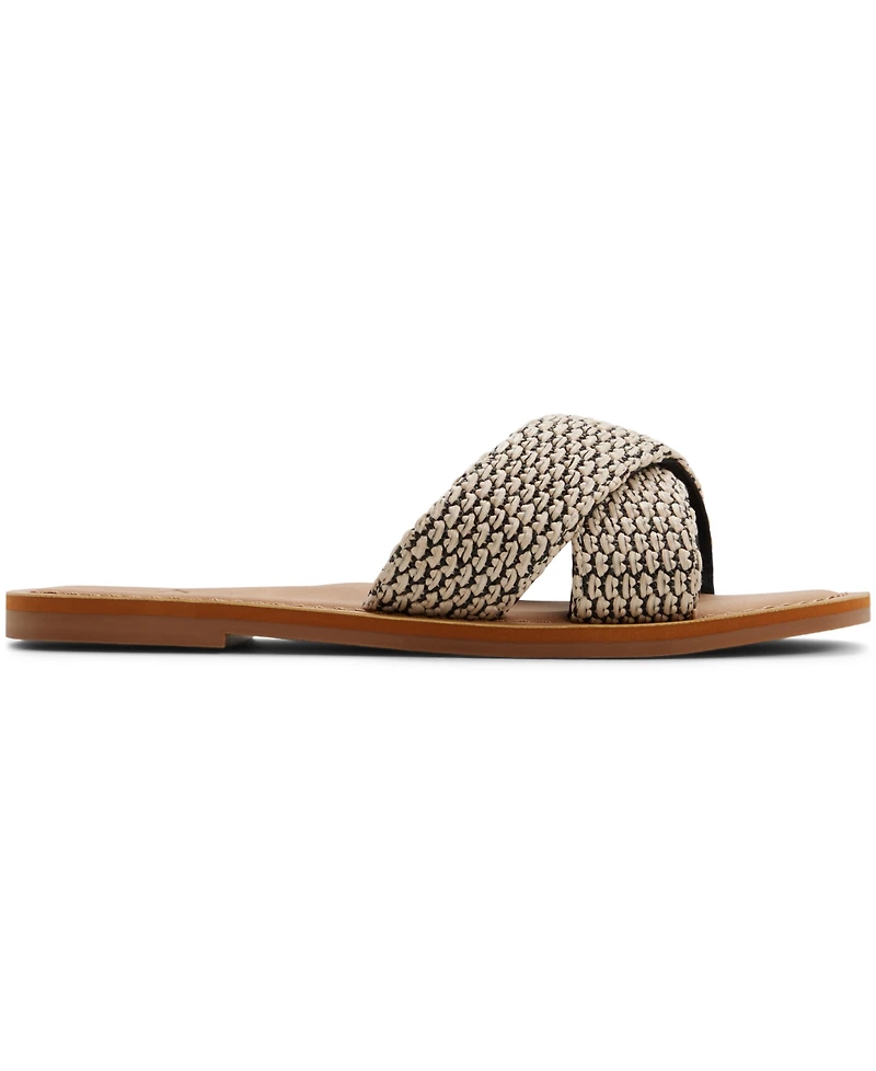 Roxy Women's Andreya Raffia Ladies Slip On Sandals