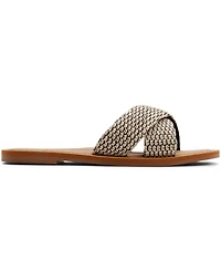 Roxy Women's Andreya Raffia Ladies Slip On Sandals