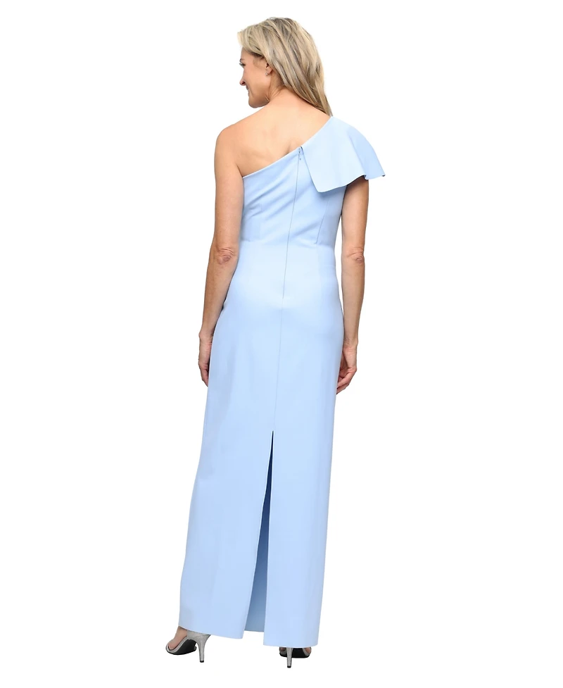 Alex Evenings Women's One Shoulder Ball Gown