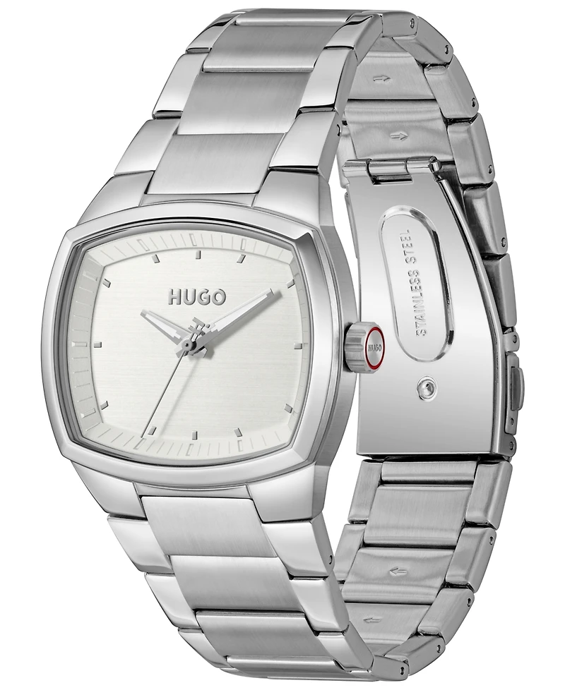 Hugo Boss Men's Telly Quartz Stainless Steel Watch, 40mm