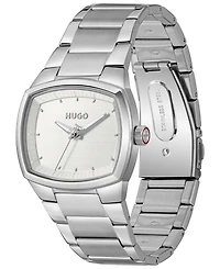Hugo Boss Men's Telly Quartz Stainless Steel Watch, 40mm