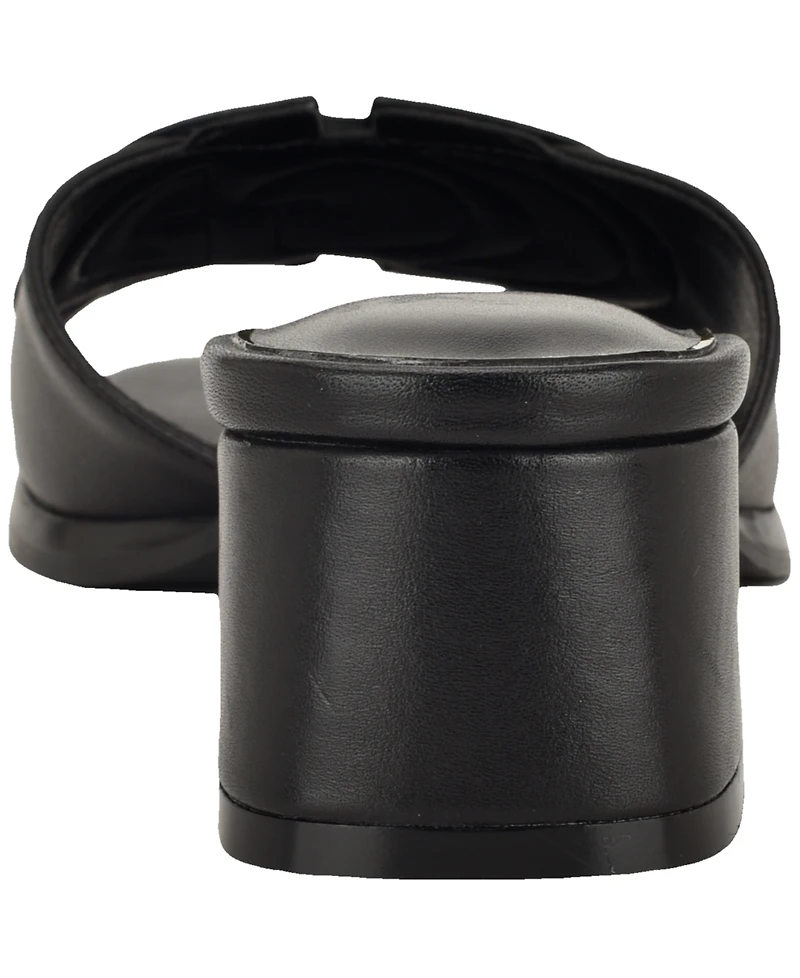 Guess Women's Cerrina Slip-On Block Heel Sandals