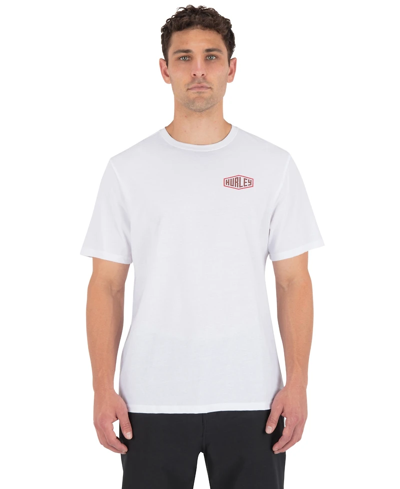 Hurley Men's Regular-Fit Round Neck T-Shirt