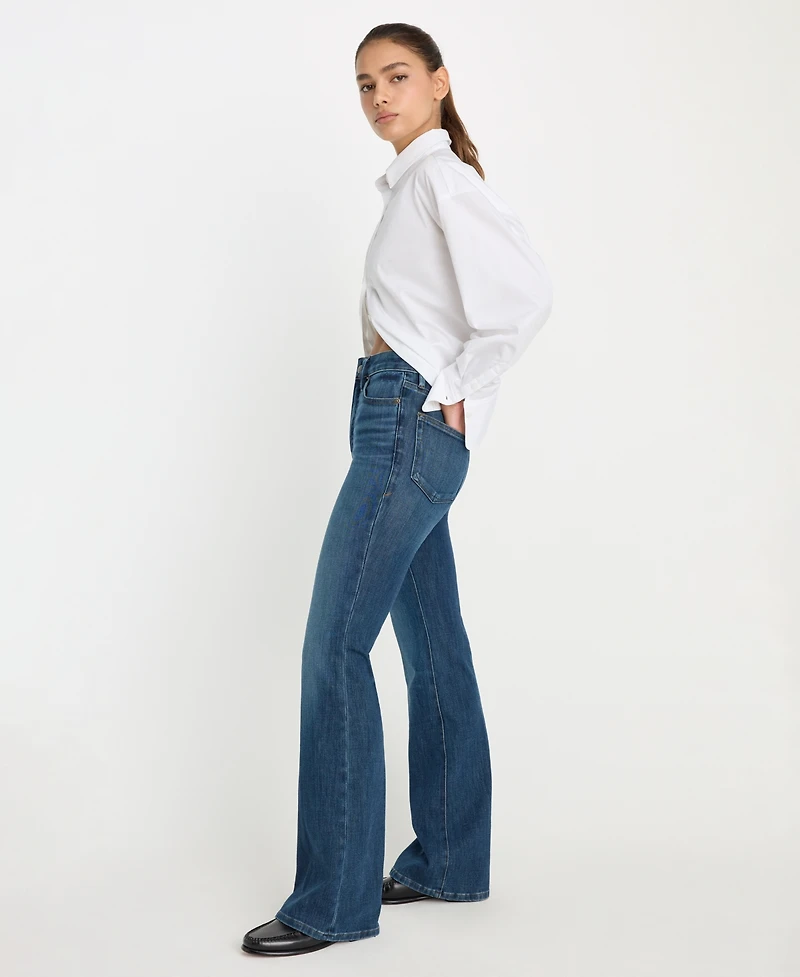Good American Women's Classic Boot-Cut Jeans