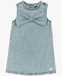 7 For All Mankind Baby Girls' Sleeveless Denim Dress