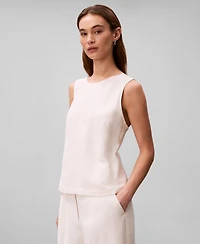 Calvin Klein Women's Textured Sleeveless Top
