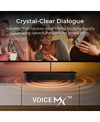 Ultimea 2.1ch Compact Sound Bar for Tv, 3-Inch Built-in Subwoofer, App Control, 120W Peak Power, Bluetooth 5.4 Tv Sound Bar, Poseidon M20