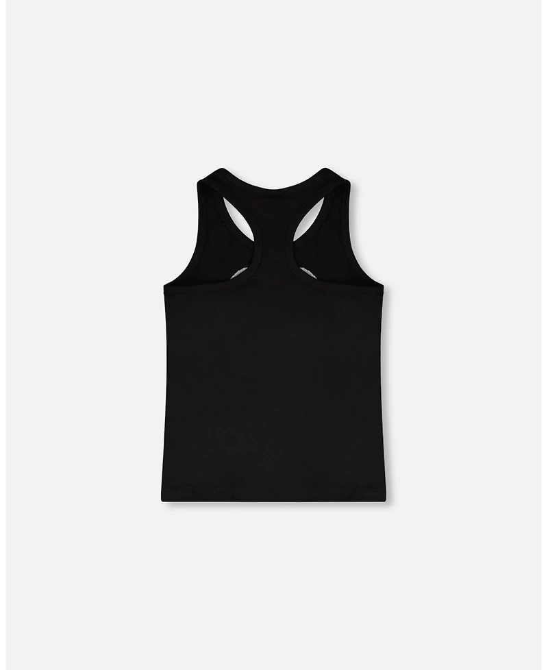 Deux par Big Girls 4-16 Cotton Jersey Tank Top