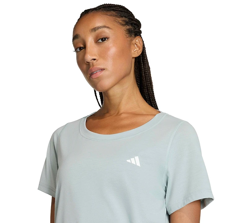 adidas Women's Workout Essentials Seamless Scoop Neck T-Shirt