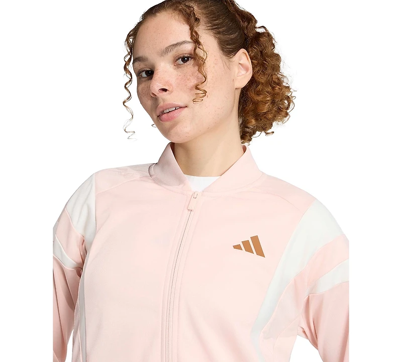 adidas Women's Mock Neck Track Jacket