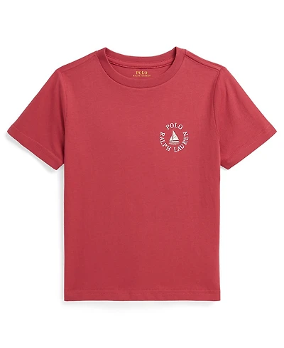 Polo Ralph Lauren Boys' 2-7 Sailboat Graphic Short-Sleeve T-Shirt