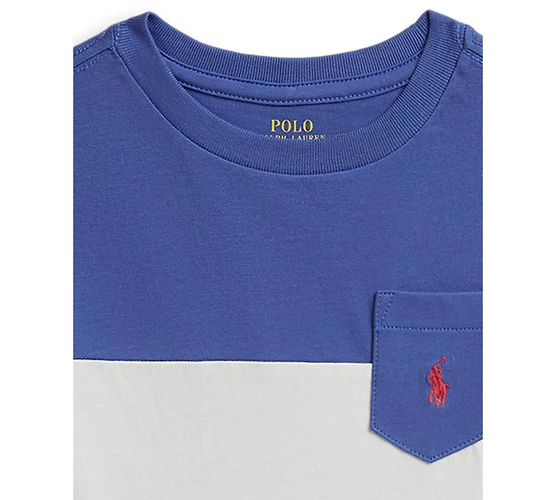 Polo Ralph Lauren Boys' 2-7 Color-Block T-Shirt