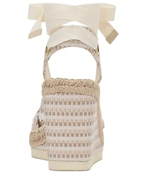 Vince Camuto Women's Bealie Ankle Wrap Wedge Heel Sandals