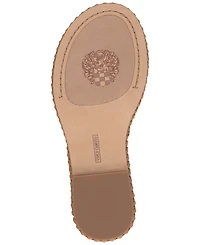 Vince Camuto Women's Libahs Braided Toe-Loop Round Toe Flat Sandals