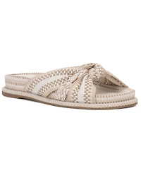 Vince Camuto Women's Gryffyn Knotted Footbed Round Toe Sandals