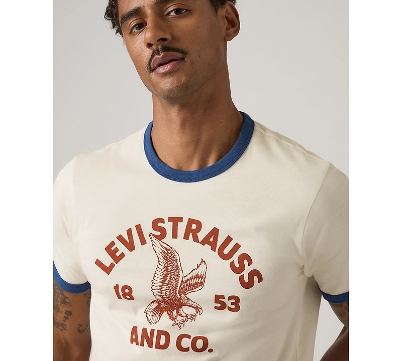 Levi's Men's Graphic Standard Ringer Tee