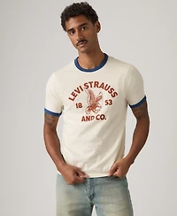 Levi's Men's Graphic Standard Ringer Tee