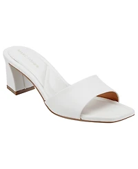 Marc Fisher Women's Gelso Slip-on Square Toe Dress Sandals