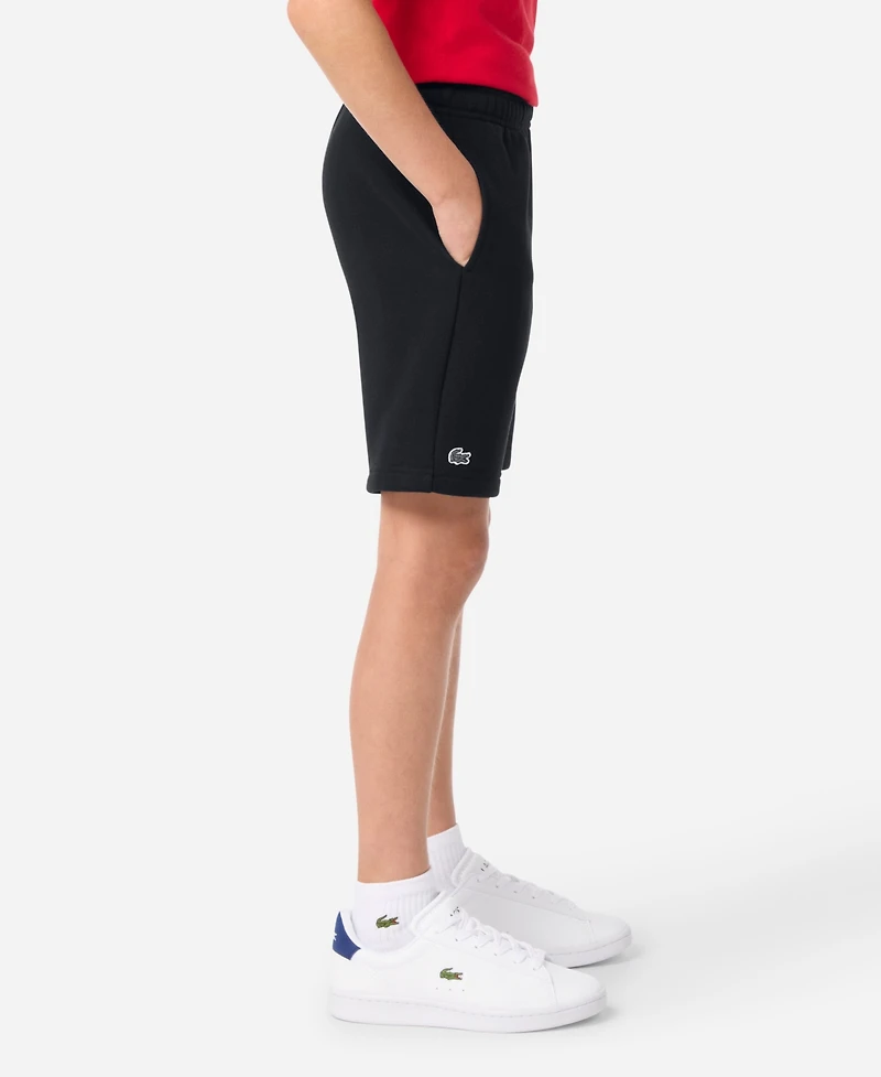 Lacoste Boys' 8-18 Core Fleece Shorts