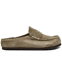 Birkenstock Men's Naples Wrapped Suede Casual Clogs from Finish Line