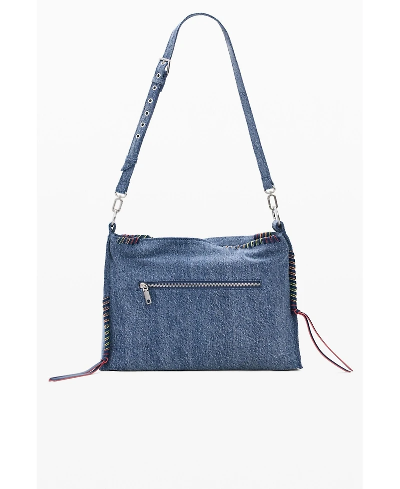 Desigual Women's Big denim heart bag