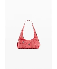Desigual Women's Medium denim shoulder bag