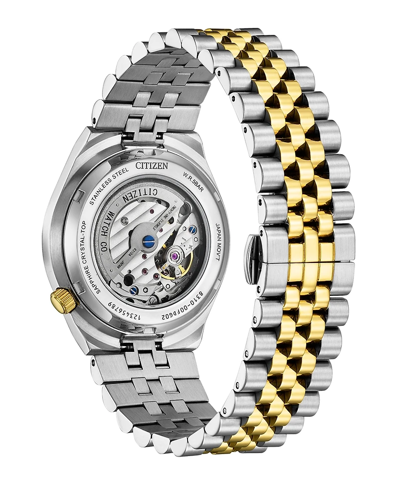 Citizen Men's Tsuyosa 60 Two-Tone Stainless Steel Bracelet Watch, 40mm