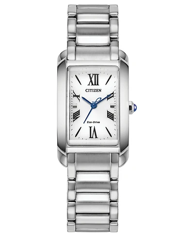 Citizen Women's Bianca Silver-Tone Stainless Steel Bracelet Watch, 32.5mm