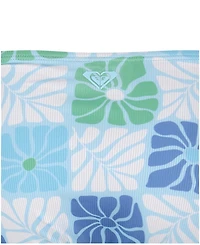 Roxy Girls' 8-16 Floral V-Neck Top & Bottoms Bikini, 2-Piece Set