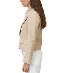 Central Park West Women's Chloe Nautical Stripe Sweater Dickey Jkt