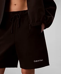 Calvin Klein Performance Women's Fleece Mid Rise Shorts
