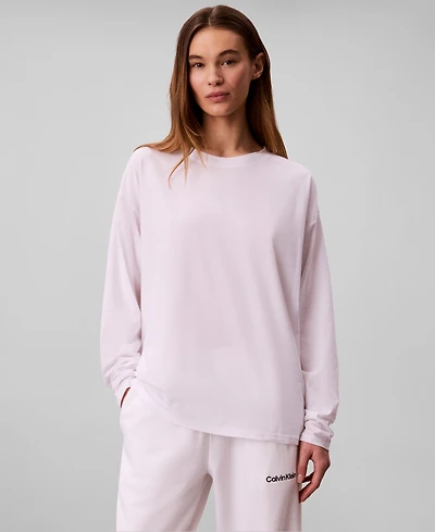 Calvin Klein Performance Women's Classic-Fit Long-Sleeve T-Shirt