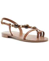 Arezzo Women's Diana Round Toe Flat Sandals