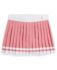 Polo Ralph Lauren Girls' 2T-6X Striped Pleated Skort