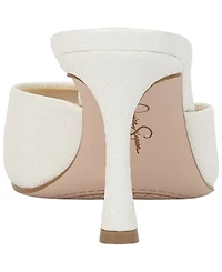 Jessica Simpson Women's Cennet Stiletto Slip-On Mule Sandals