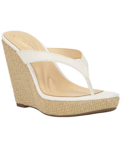 Jessica Simpson Women's Jyseta Thong Wedge Sandals
