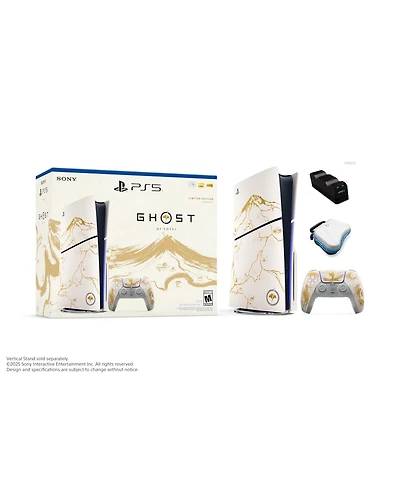 Sony PlayStation 5 Console Ghost of Yotei Gold Limited Edition Bundle 1TB New