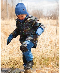 Deux par Big Boys 3-in-1 Two-Piece Mid-Season Outerwear Set Printed Skateboards