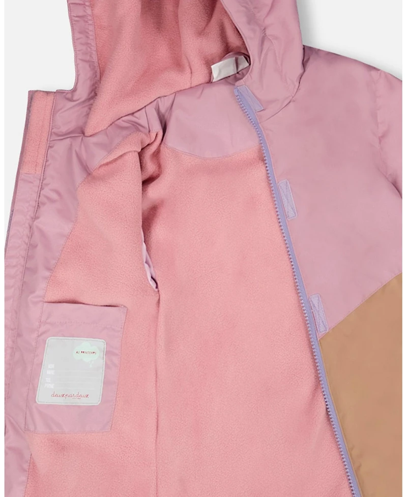 Deux par Girl Mid-Season Jacket Polyester Mauve