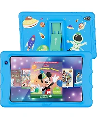 Contixo K80A 8" Kids Learning Tablets, Disney eBook Pre-Installed, Android 13, 32GB, Kid-Proof Case & Stylus