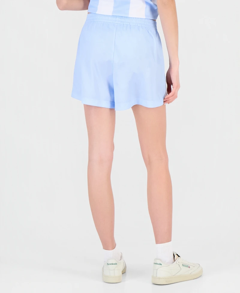 Love Tribe Juniors' Snoopy Graphic-Print Jersey Shorts