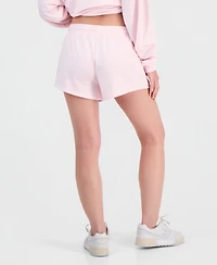 Rebel Veil Juniors' French Terry Drawstring-Waist Shorts