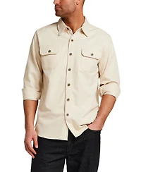 Vintage & Black Men's Regular-Fit Collared Jacket