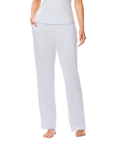 Gap Women's Pointelle Mid Rise Pajama Pants