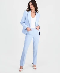 Tahari Asl Women's Peak Lapel One-Button Blazer