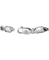 Hugo Boss Men Myles Ionic Plated Antique Silver Steel Bracelet