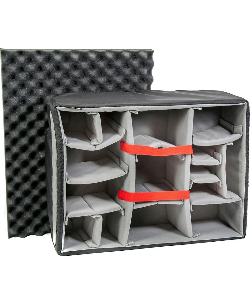 Nanuk Wheeled Series 955 Lightweight Nk-7 Resin Waterproof Hard Case with Lid Organizer and Padded Divider